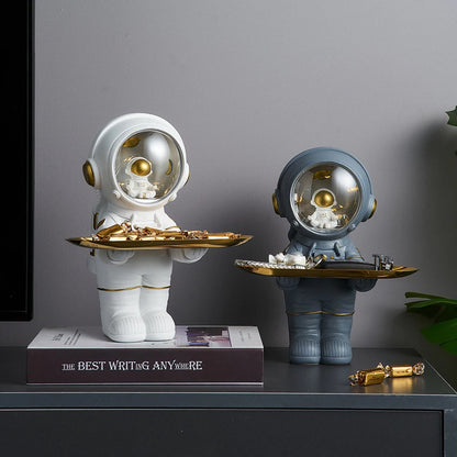 Unique Astronaut Storage Tray for Home Decor and Gift Idea NaLani