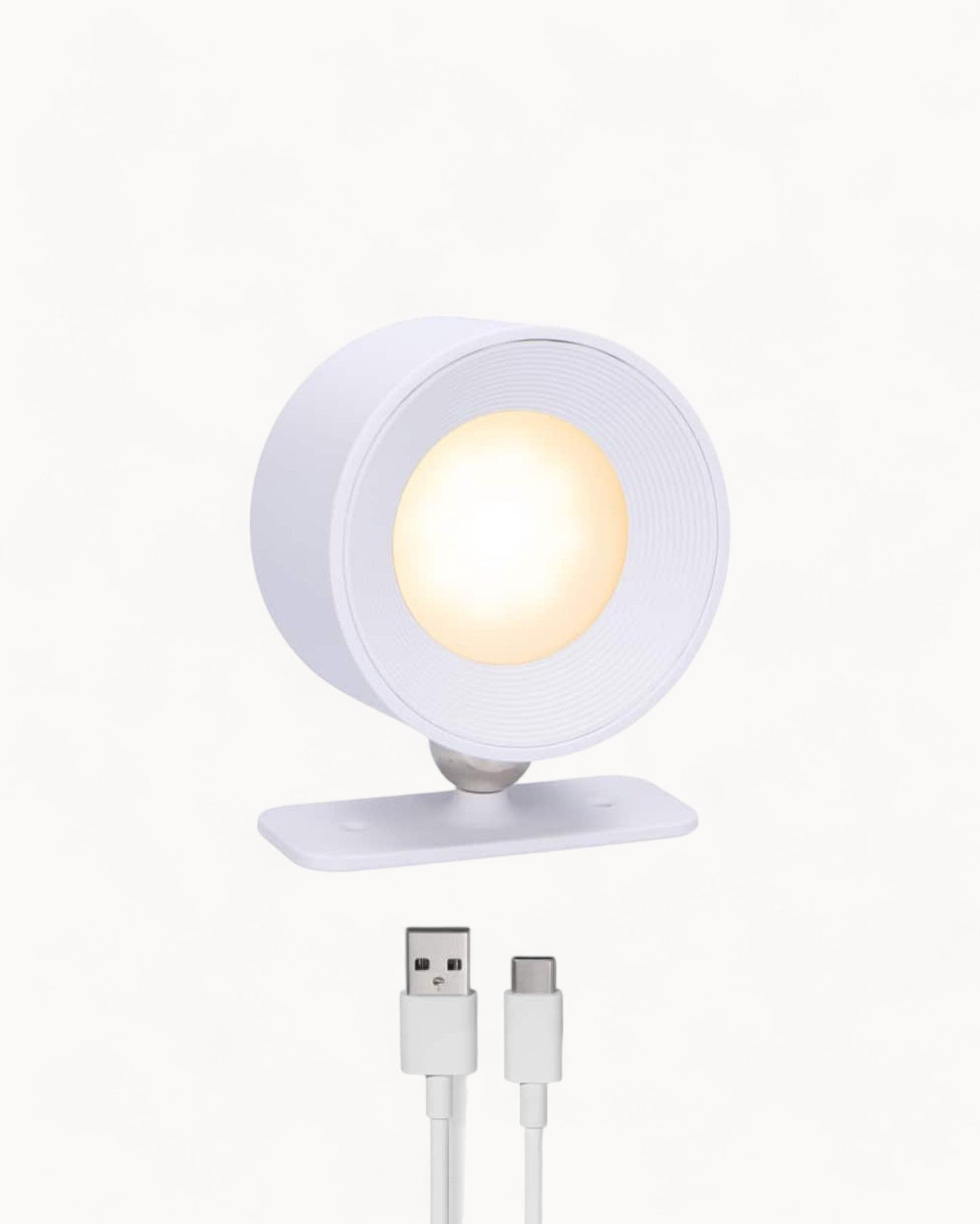 360 Degree Cordless Rechargeable Wall Light for Home and Office Use NALANI