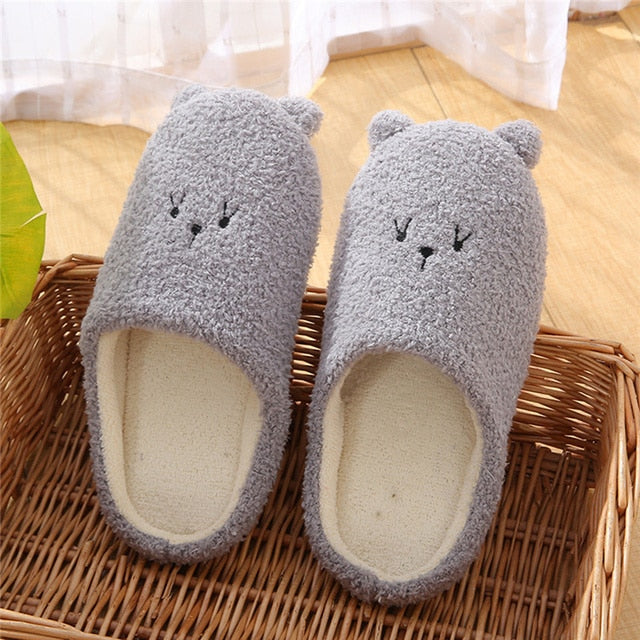 Fluffy Sheep Slippers Cozy Plush Indoor House Shoes NALANI