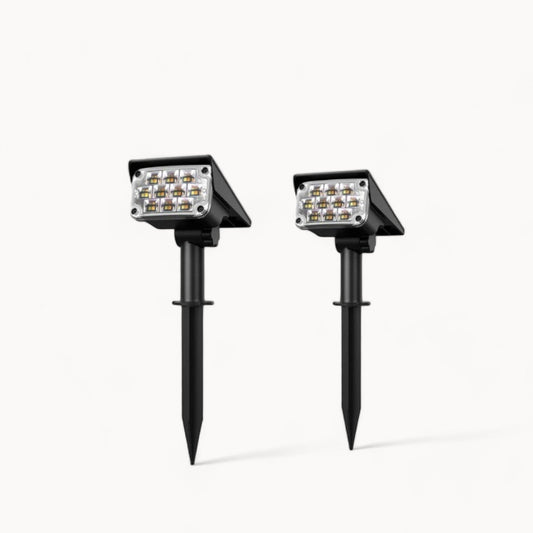 Cordless LED solar garden spotlight Deluxe for Effortless Lighting NALANI