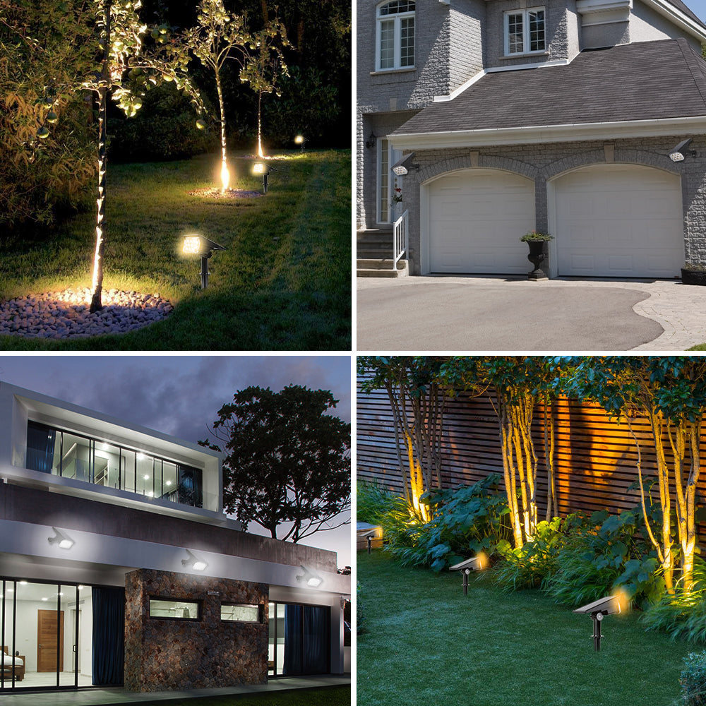 Cordless LED solar garden spotlight Deluxe for Effortless Lighting NALANI