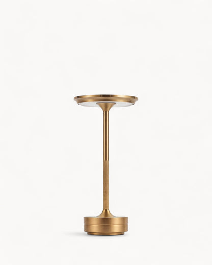 Cordless NordicLight table lamp | Dimmable and USB rechargeable Gold NALANI