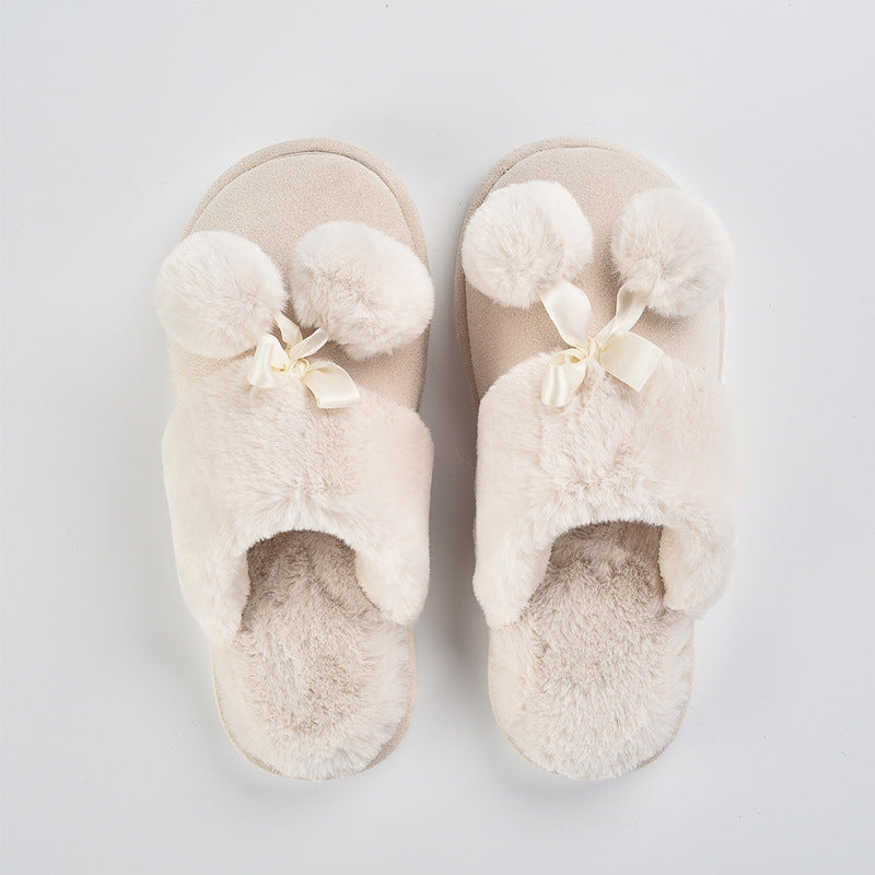 CALORA_ Dikke Winter Pantoffels voor Dames en Heren - Warm en Antislip