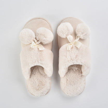 CALORA_ Dikke Winter Pantoffels voor Dames en Heren - Warm en Antislip