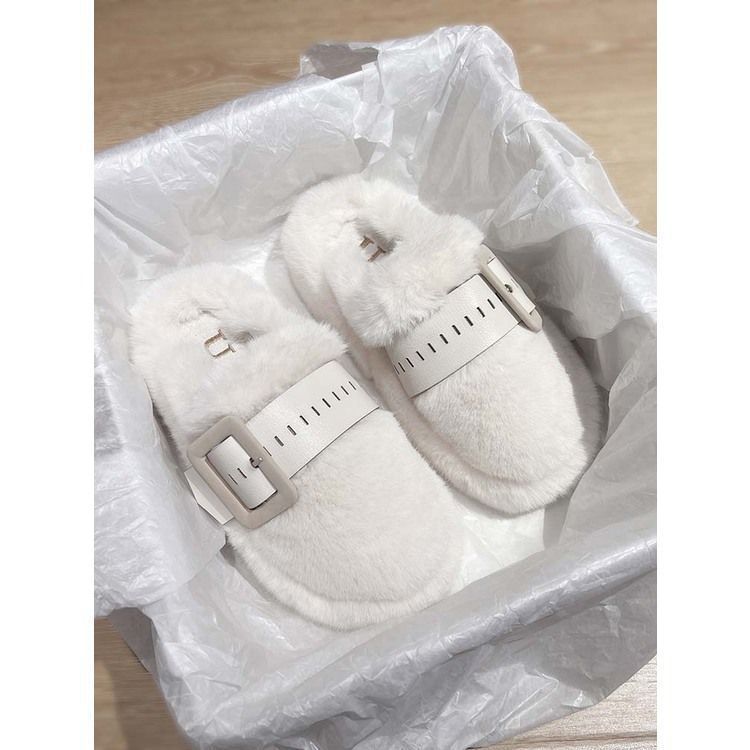 CALORA_ Dikke Zachte Slippers voor Vrouwen Herfst Winter Model