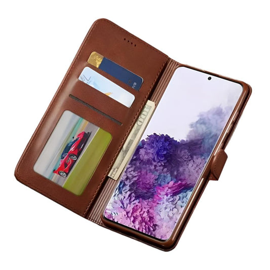 Premium Vintage Leather Wallet Phone Case For Smartphones NALANI