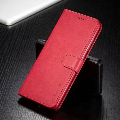 Premium Vintage Leather Wallet Phone Case For Smartphones NALANI