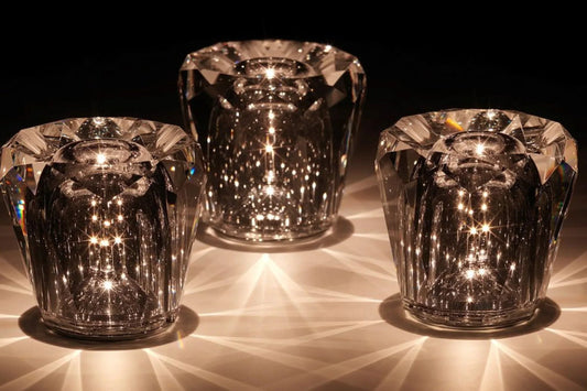 Luxurious Rechargeable Diamond Crystal LED Tile Lamp Acrux NaLani