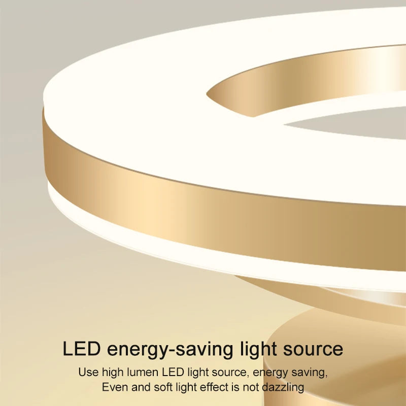 Modern Iron Hallway LED Ceiling Light for Elegant Ambiance NALANI