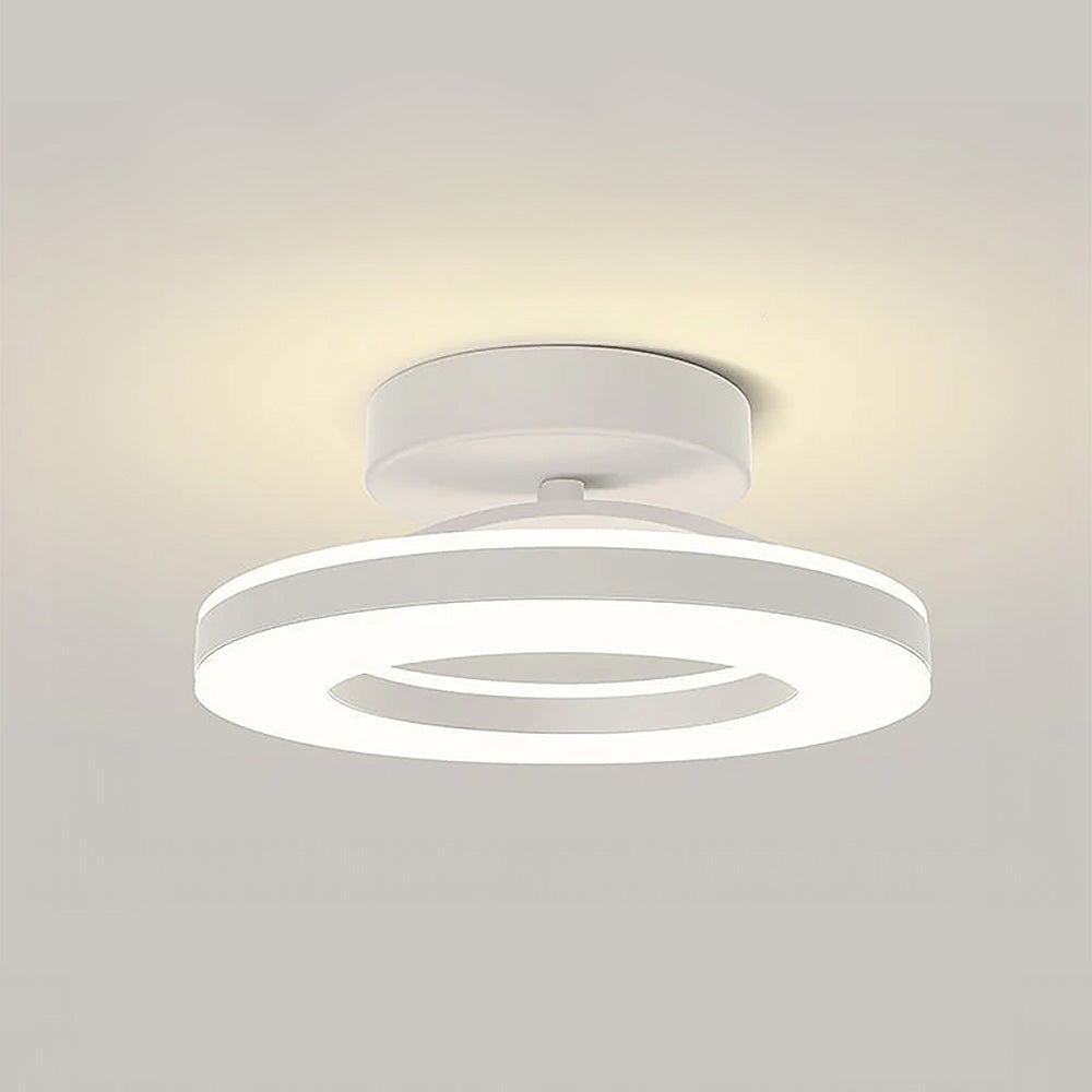 Modern Iron Hallway LED Ceiling Light for Elegant Ambiance NALANI