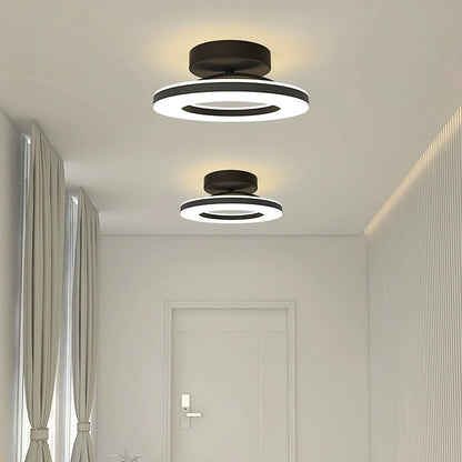 Modern Iron Hallway LED Ceiling Light for Elegant Ambiance NALANI