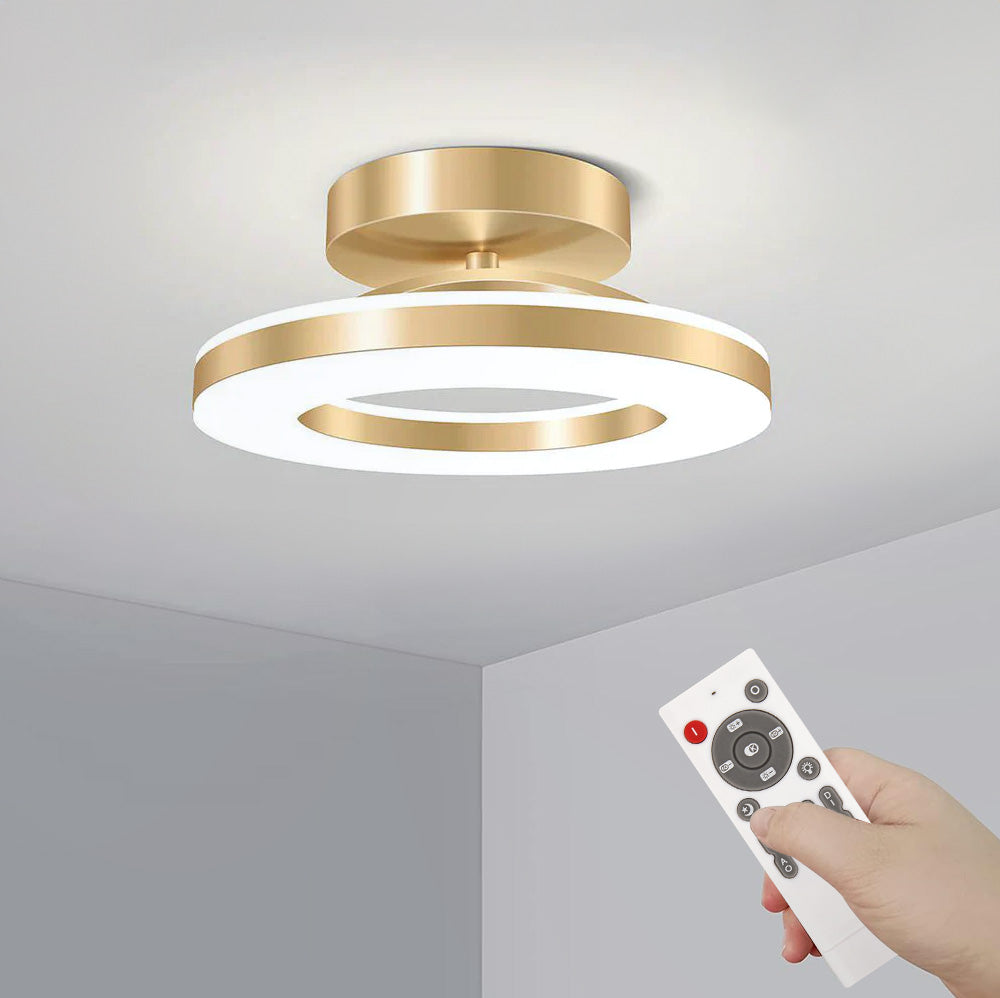 Modern Iron Hallway LED Ceiling Light for Elegant Ambiance NALANI