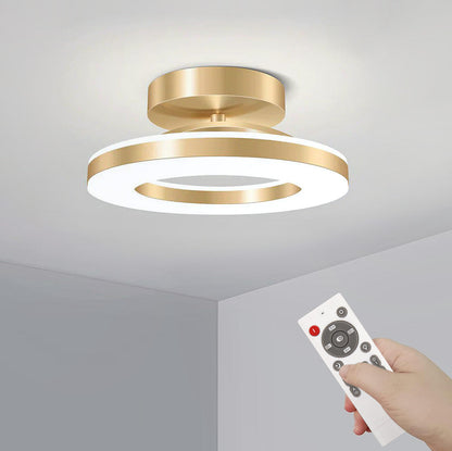 Modern Iron Hallway LED Ceiling Light for Elegant Ambiance NALANI
