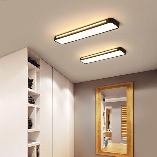 Modern Nordic Minimalist Long LED Ceiling Lighting for Your Home NALANI