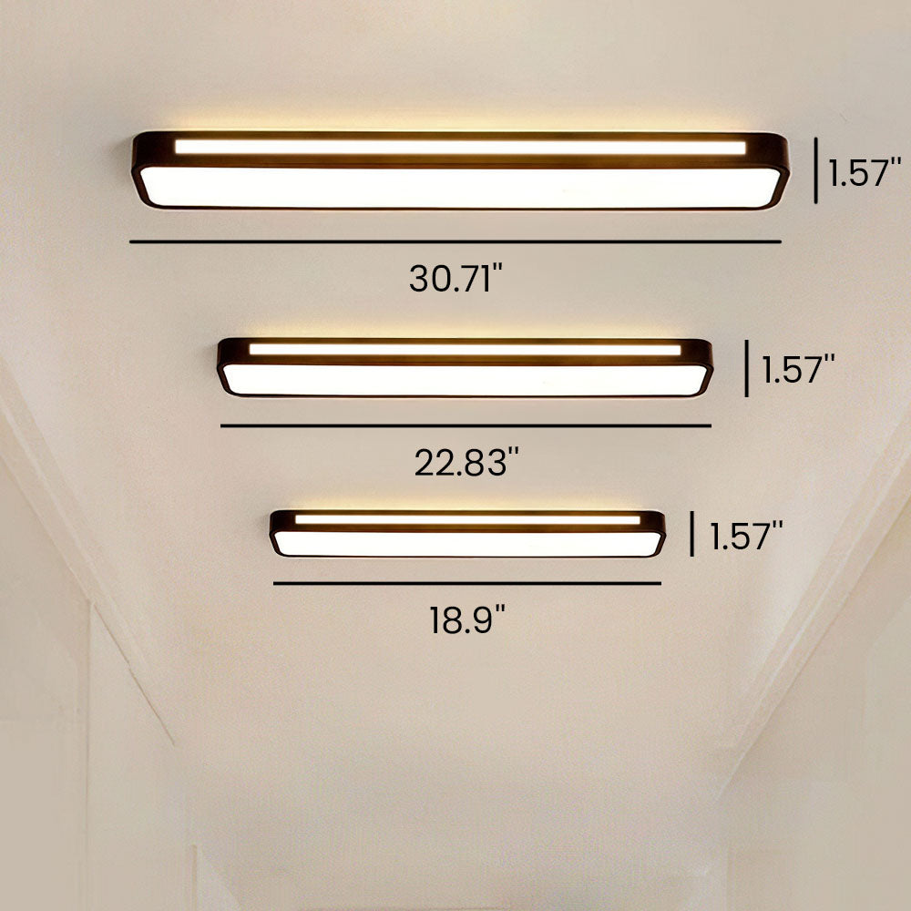 Modern Nordic Minimalist Long LED Ceiling Lighting for Your Home NALANI