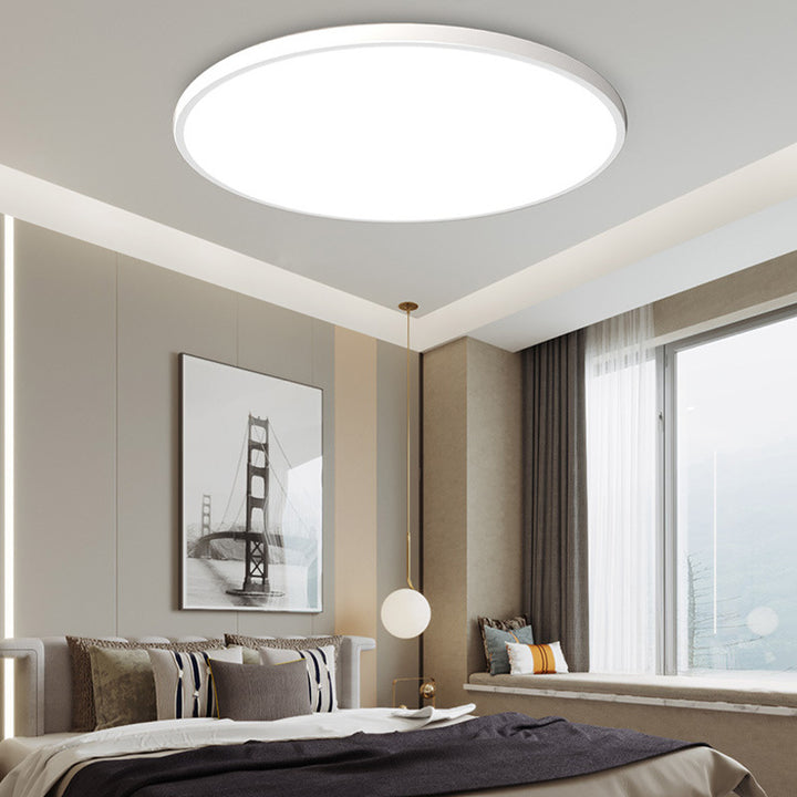 Modern Round LED Ceiling Light for Stylish Home Illumination White D30*H2cm(36W) NALANI