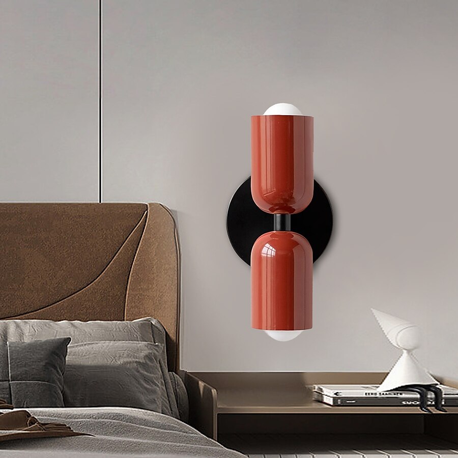 Modern Short Double Head Vintage Utility Room Wall Light Fixture NALANI