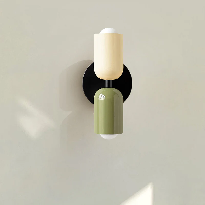 Modern Short Double Head Vintage Utility Room Wall Light Fixture NALANI