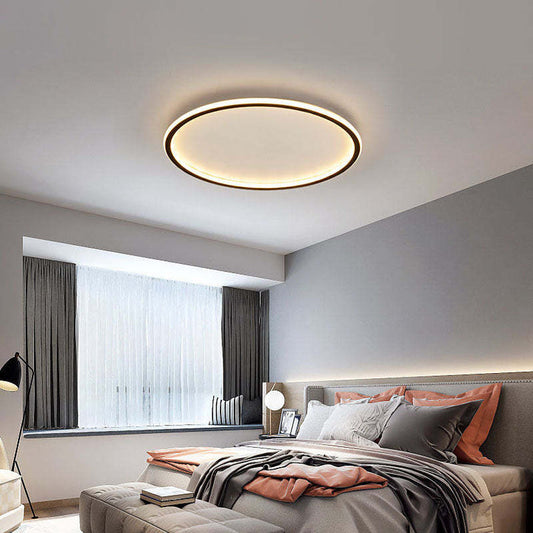 Modern Ultra-thin Round Low Ceiling Light for Elegant Spaces NALANI