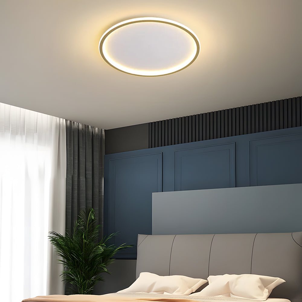 Modern Ultra-thin Round Low Ceiling Light for Elegant Spaces NALANI