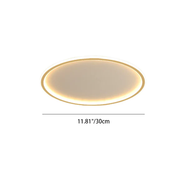 Modern Ultra-thin Round Low Ceiling Light for Elegant Spaces NALANI