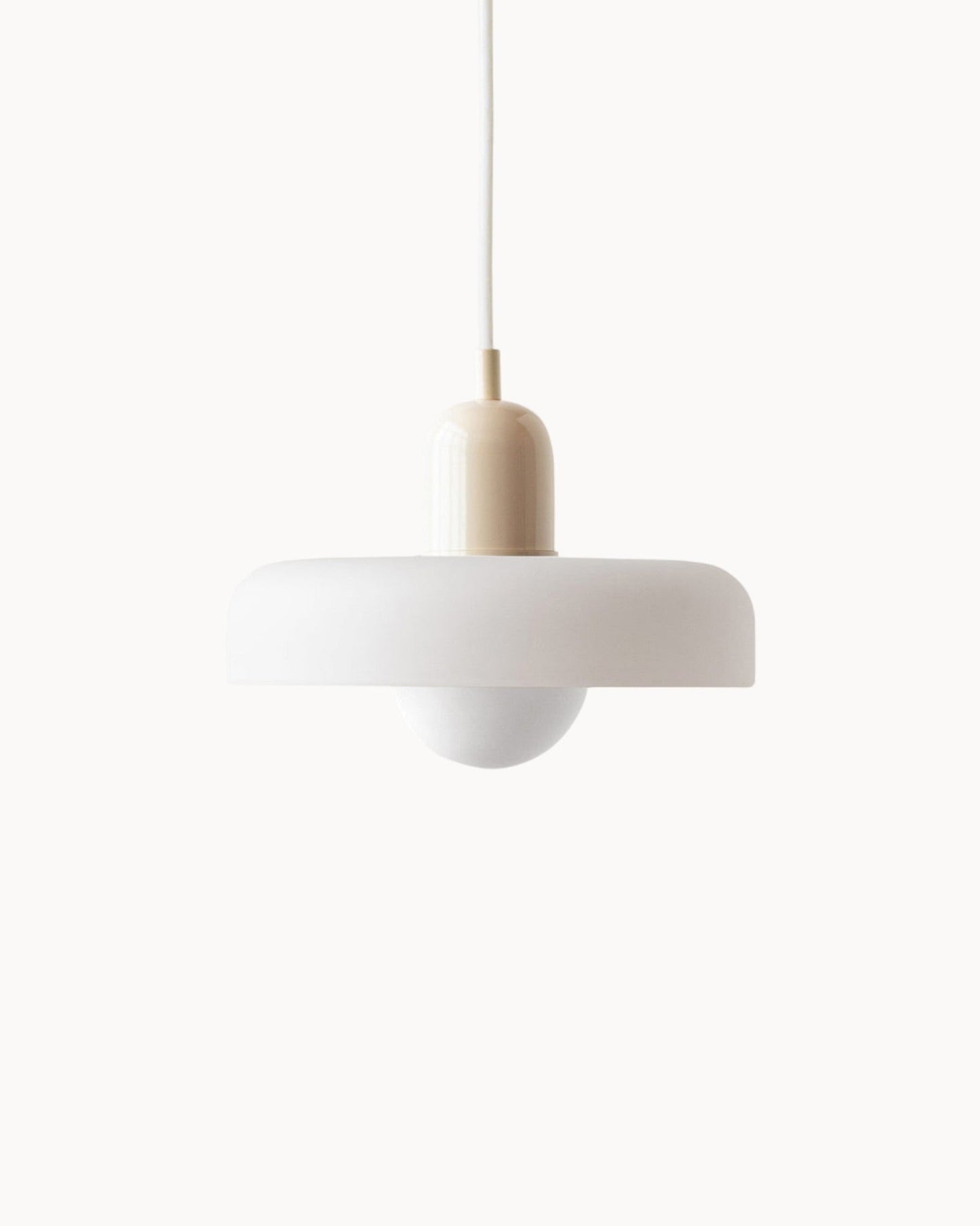 Navetti | Elegant loft lamp Adjustable 1.3M pendant light for your home beige-white NALANI