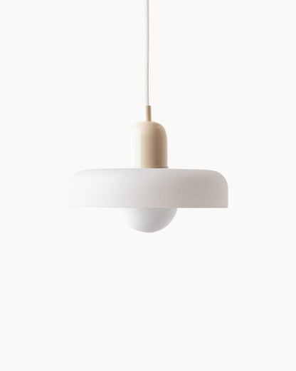 Navetti | Elegant loft lamp Adjustable 1.3M pendant light for your home beige-white NALANI