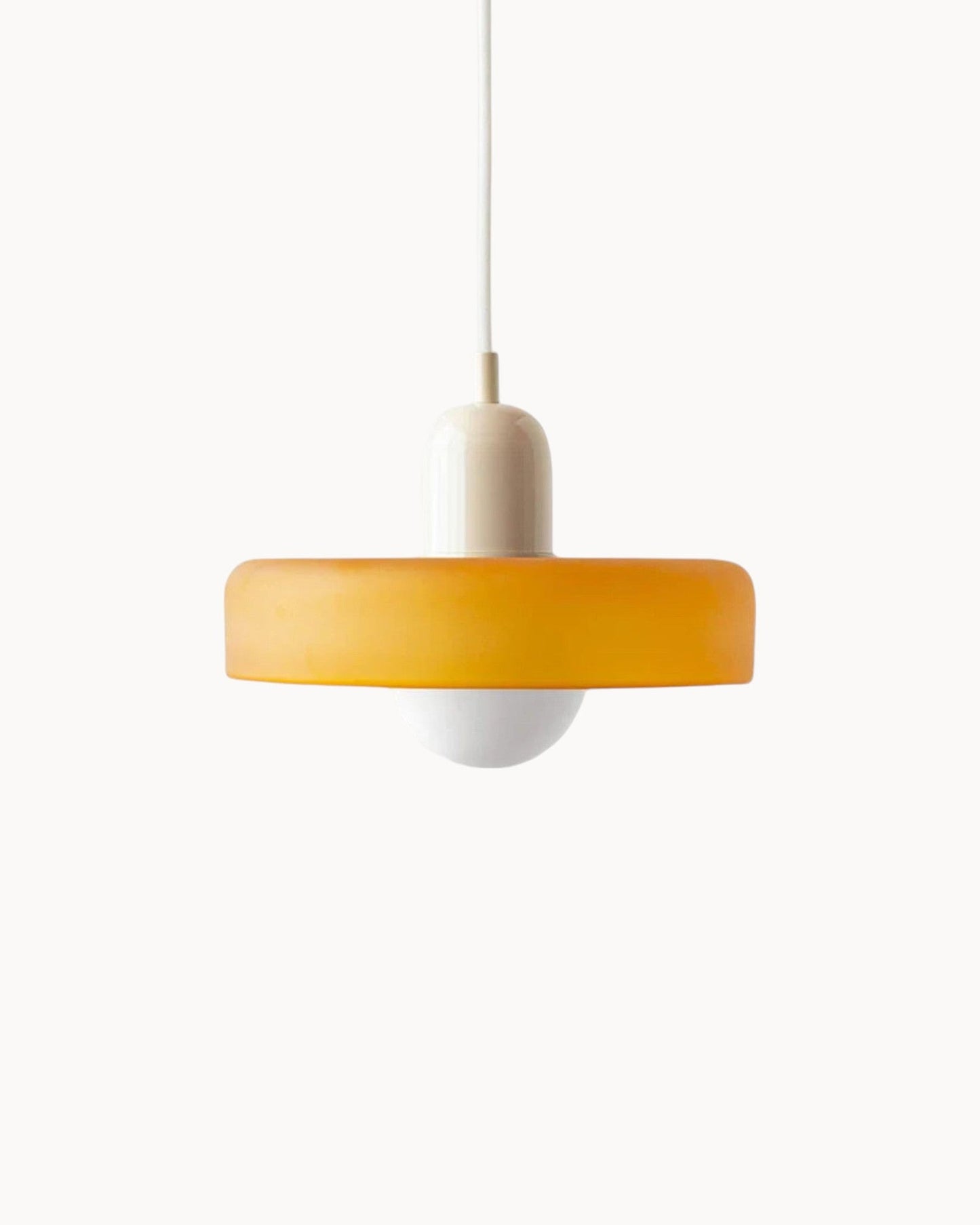 Navetti | Elegant loft lamp Adjustable 1.3M pendant light for your home beige-orange NALANI