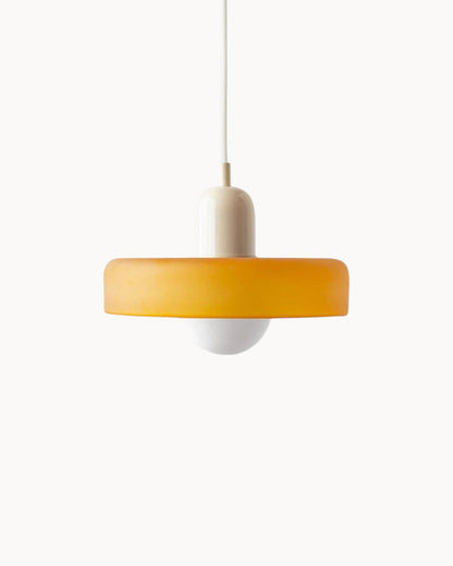 Navetti | Elegant loft lamp Adjustable 1.3M pendant light for your home beige-orange NALANI