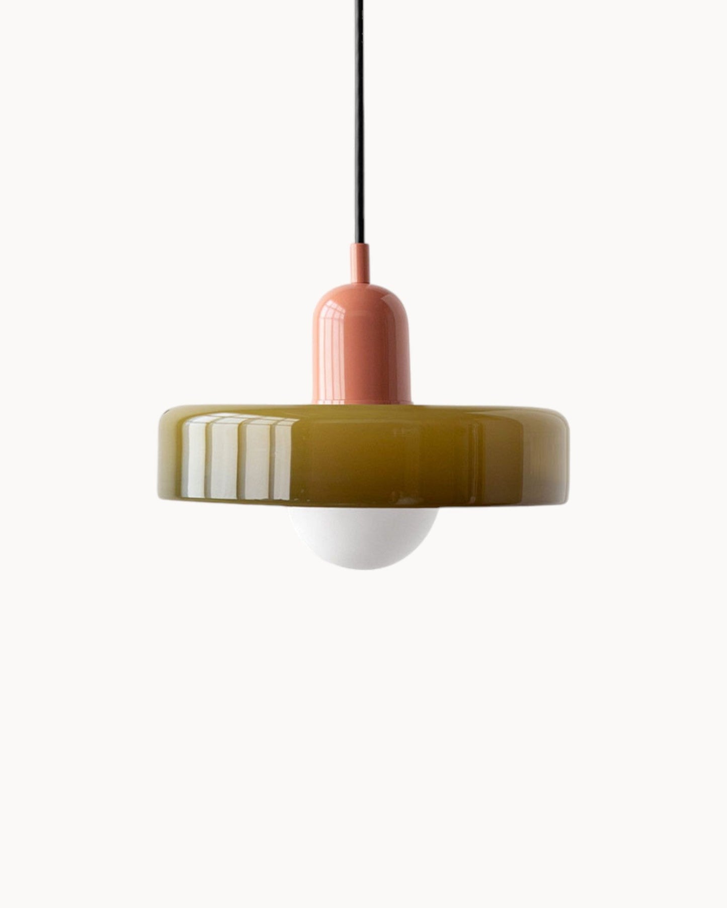 Navetti | Elegant loft lamp Adjustable 1.3M pendant light for your home pink-green NALANI
