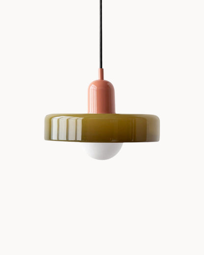 Navetti | Elegant loft lamp Adjustable 1.3M pendant light for your home pink-green NALANI