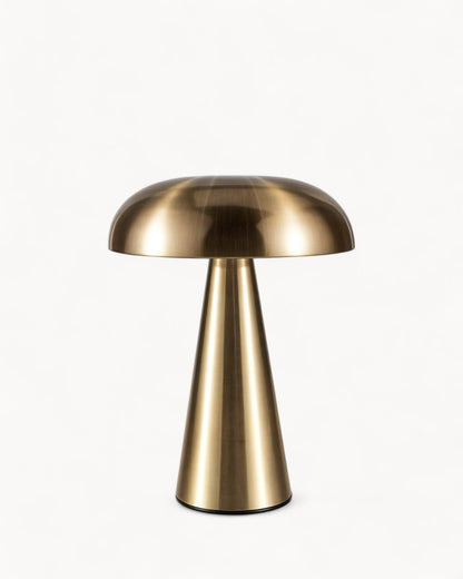 Navetti | Rechargeable table lamp - 1800 mAh battery and 3 light levels Gold NALANI