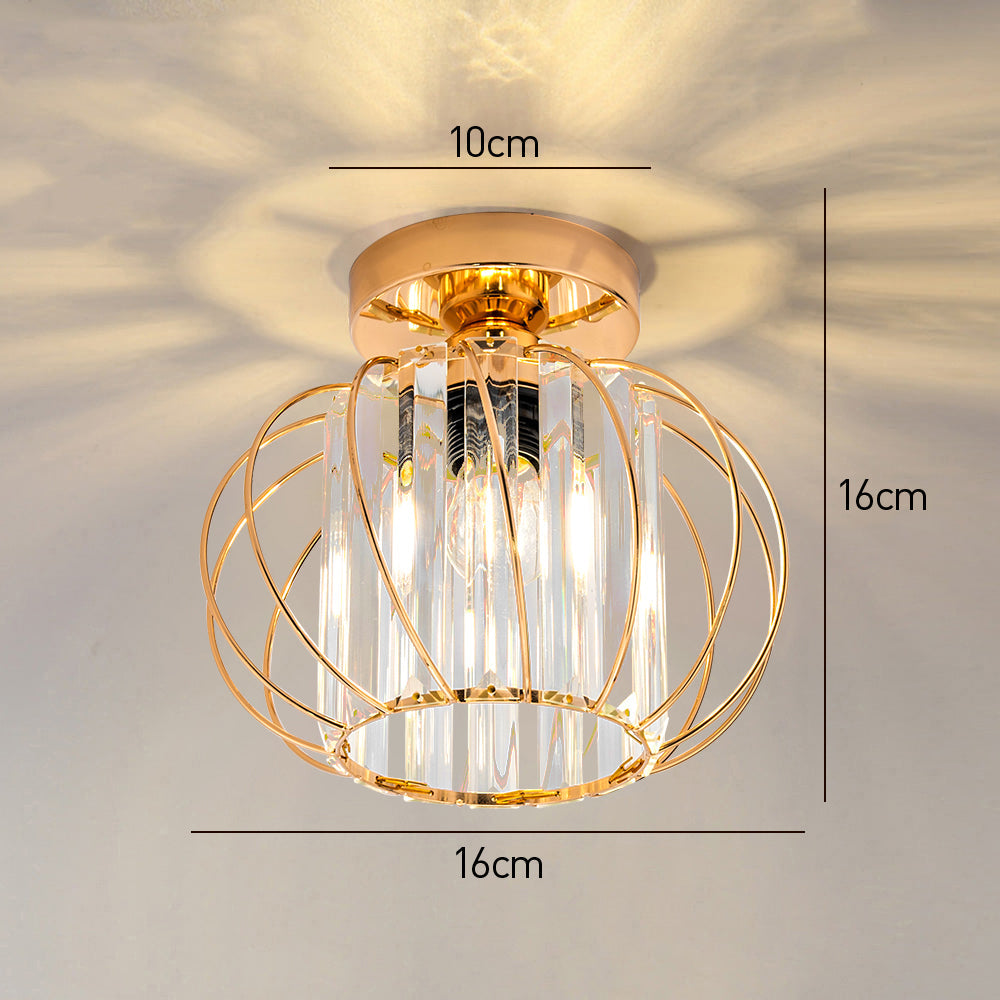 Nordic Luxury Glass Hallway Ceiling Lighting for Modern Spaces NALANI