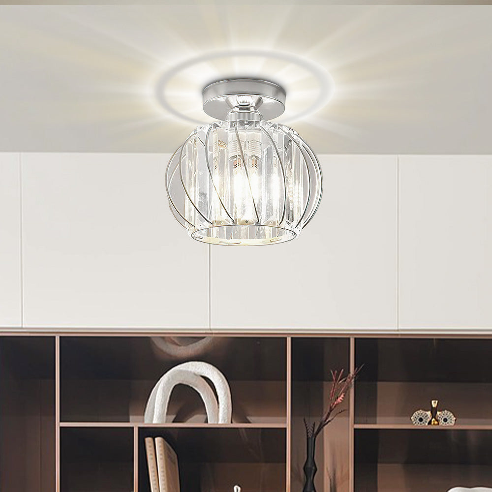 Nordic Luxury Glass Hallway Ceiling Lighting for Modern Spaces NALANI