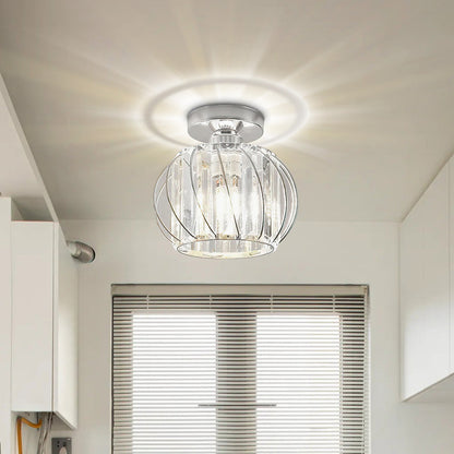 Nordic Luxury Glass Hallway Ceiling Lighting for Modern Spaces NALANI
