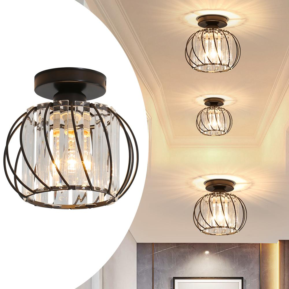 Nordic Luxury Glass Hallway Ceiling Lighting for Modern Spaces NALANI