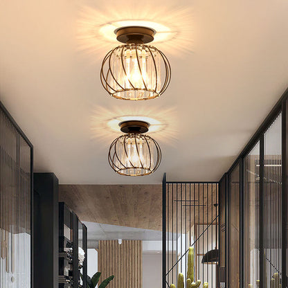 Nordic Luxury Glass Hallway Ceiling Lighting for Modern Spaces NALANI