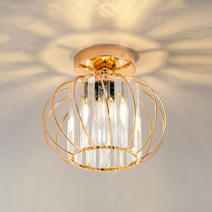 Nordic Luxury Glass Hallway Ceiling Lighting for Modern Spaces NALANI