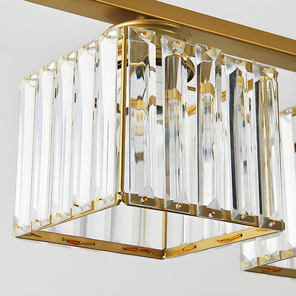 Nordic Multi-Head Designer Long Glass Island Lamps NALANI