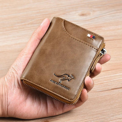 RFID Blocking Waterproof Leather Wallet Compact And Durable NALANI