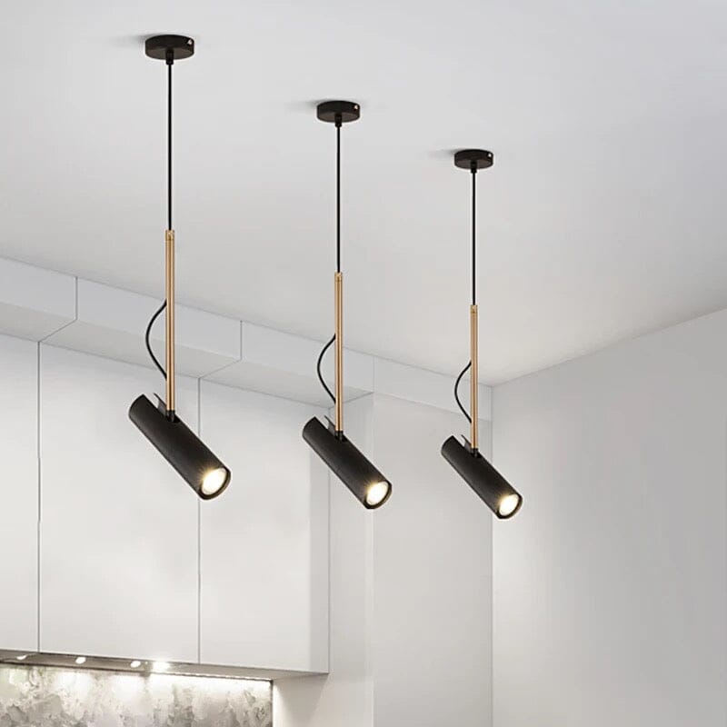 Rotatable Artist Spot Light with Adjustable Height for Modern Decor Black NaLani