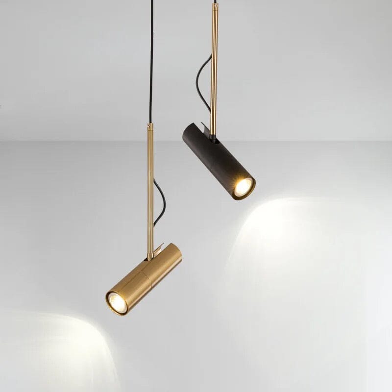 Rotatable Artist Spot Light with Adjustable Height for Modern Decor Gold NaLani