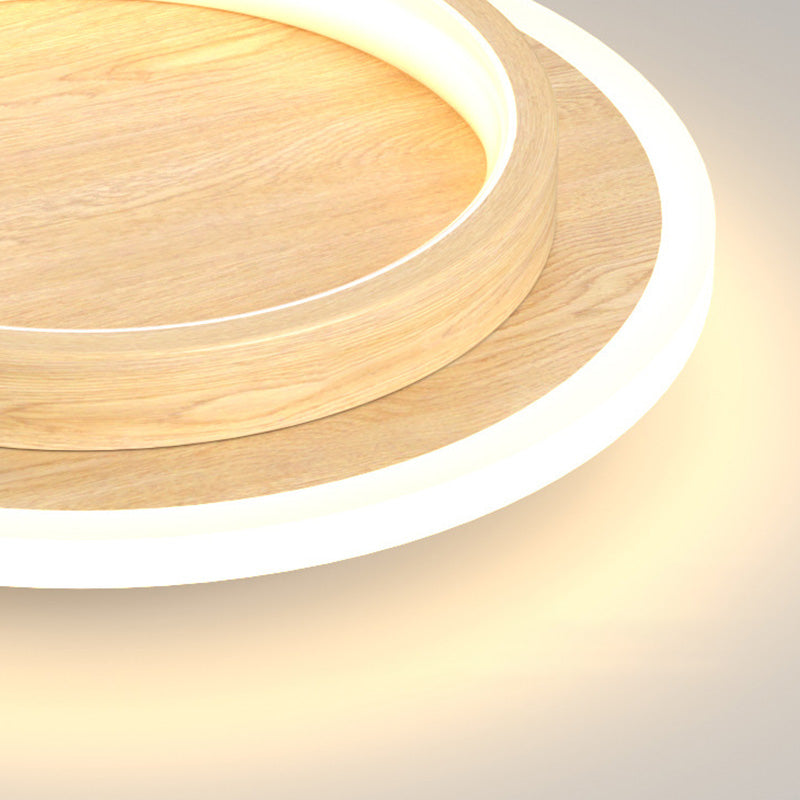 Round Metal Acrylic LED Hallway Ceiling Lights for Modern Spaces NALANI