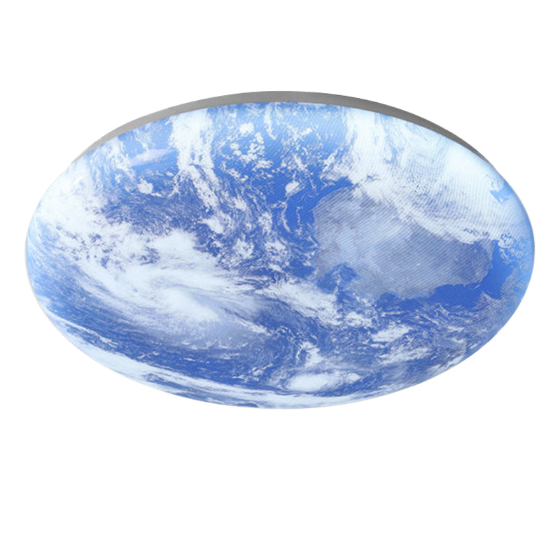 Simple Minimalist Moon Round LED Ceiling Light for Modern Homes NALANI