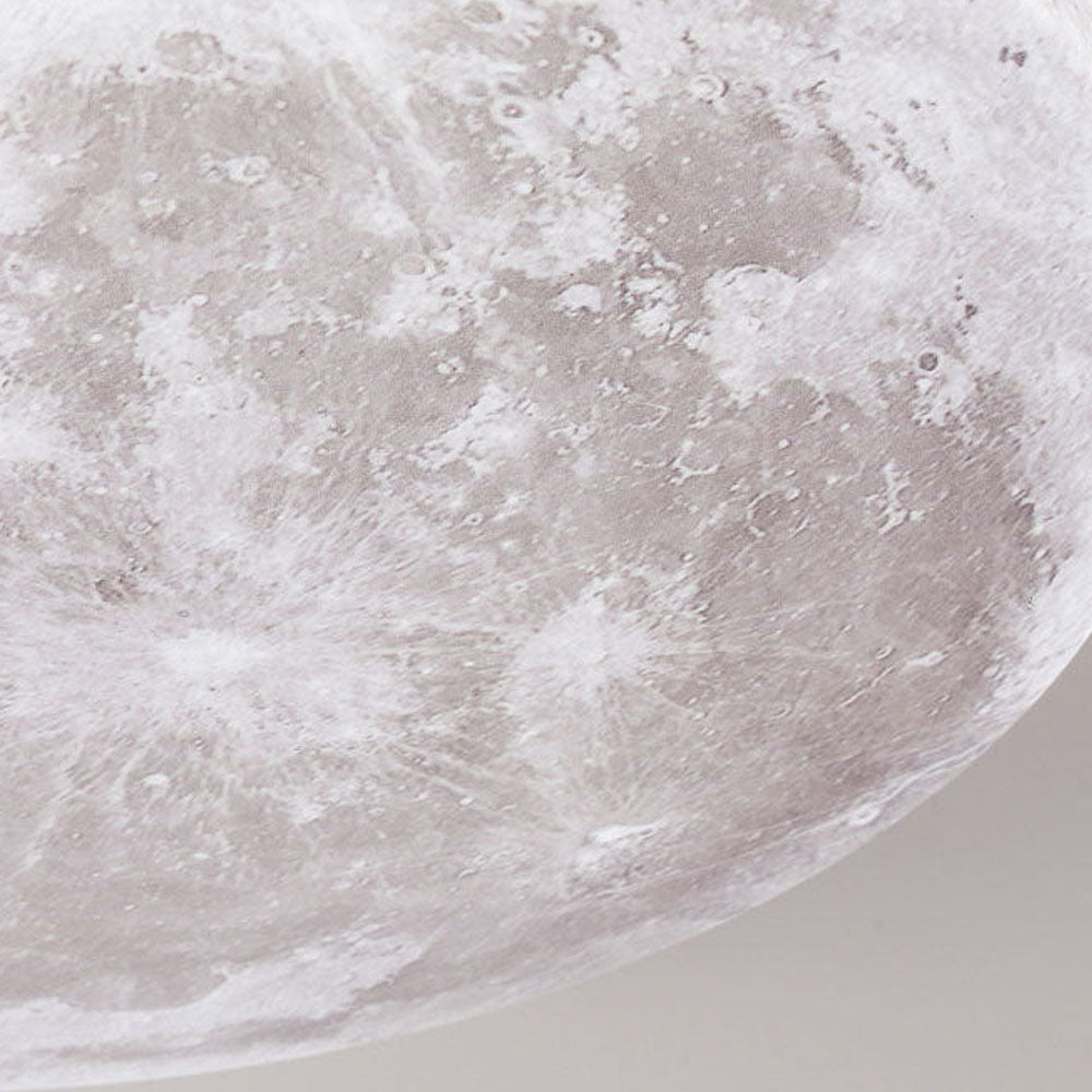 Simple Minimalist Moon Round LED Ceiling Light for Modern Homes NALANI