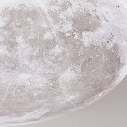 Simple Minimalist Moon Round LED Ceiling Light for Modern Homes NALANI