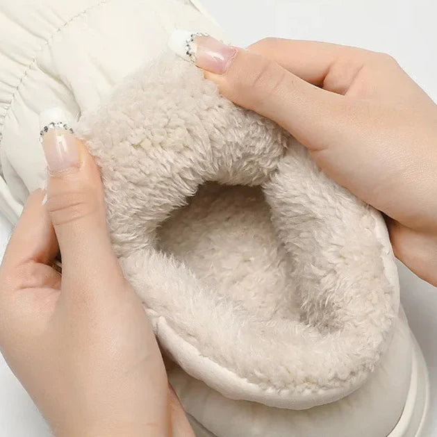 CALORA_ Winter Pantoffels Sloffen - Antislip en Waterdicht voor Comfort