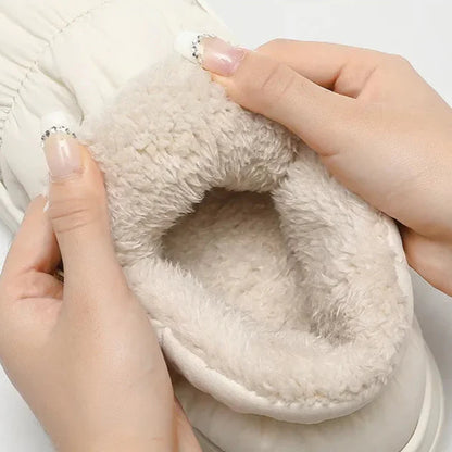 CALORA_ Winter Pantoffels Sloffen - Antislip en Waterdicht voor Comfort