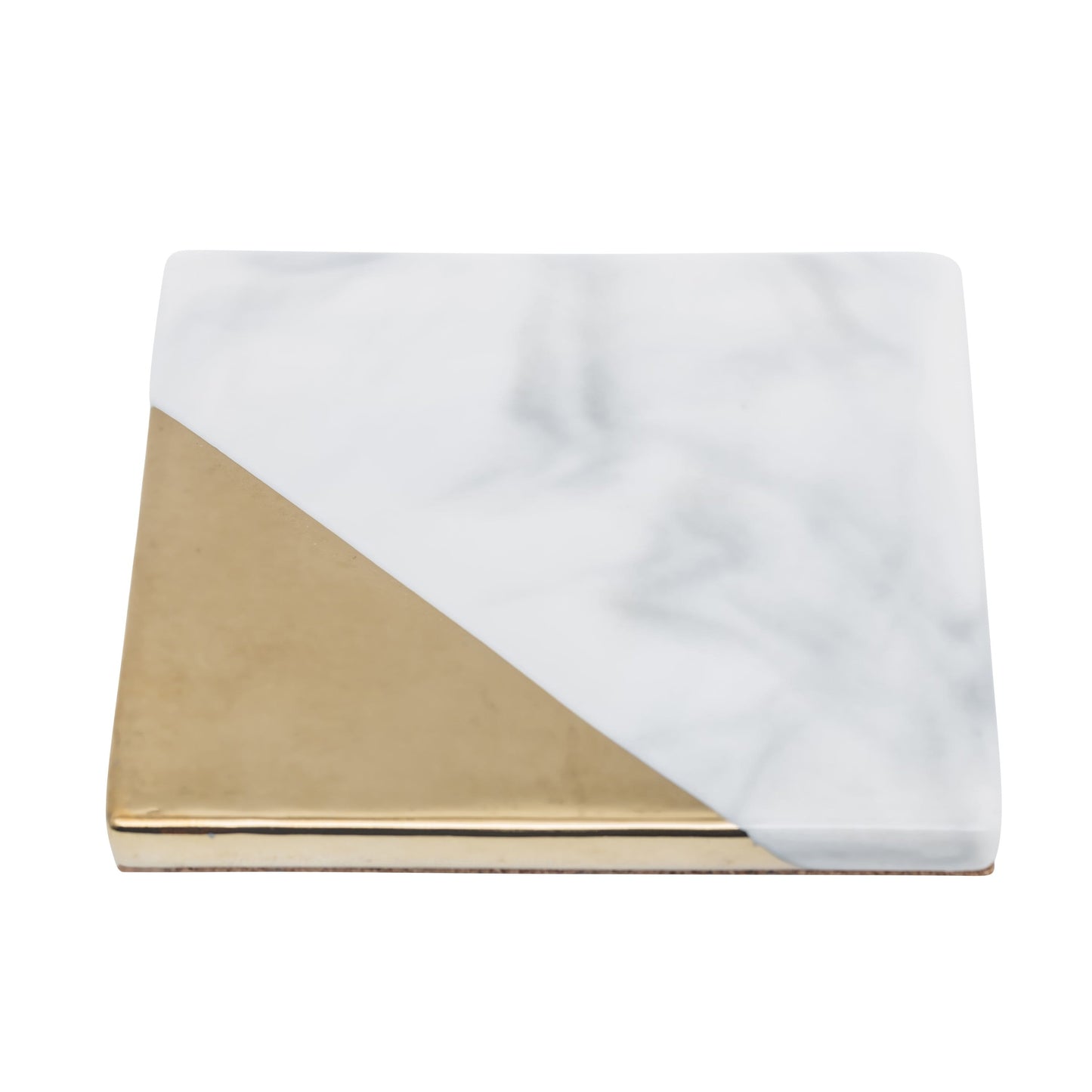 Elegant Marble Coaster For Dining Tables And Mugs Daily Square NALANI