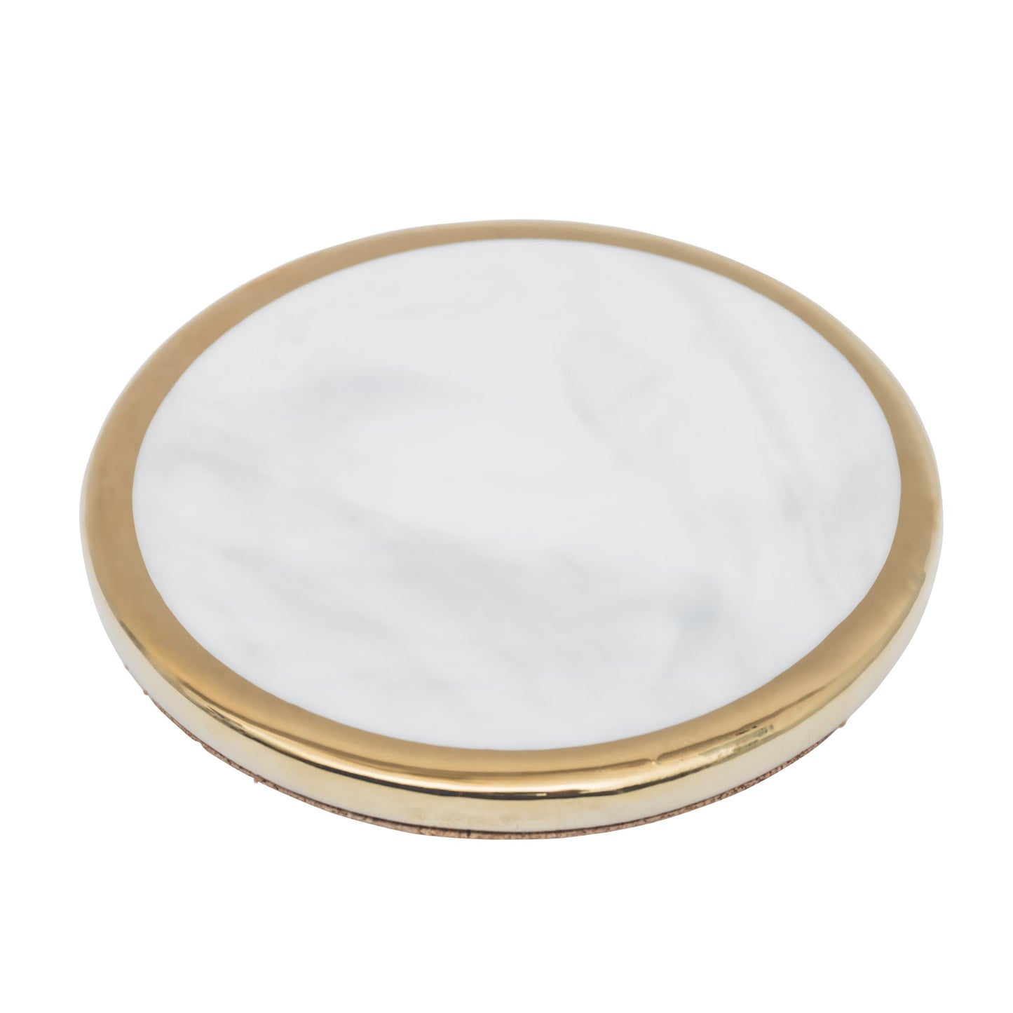 Elegant Marble Coaster For Dining Tables And Mugs Daily Ring NALANI